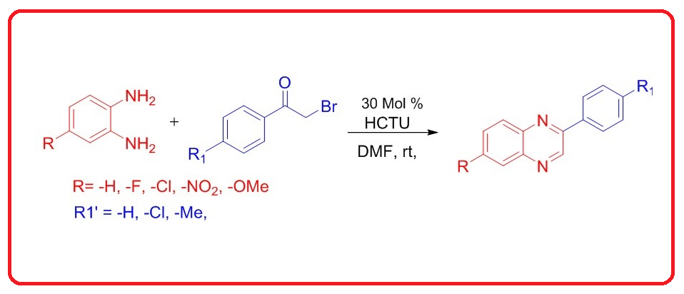 An efficient synthesis of quinoxaline derivatives using HCTU as ...